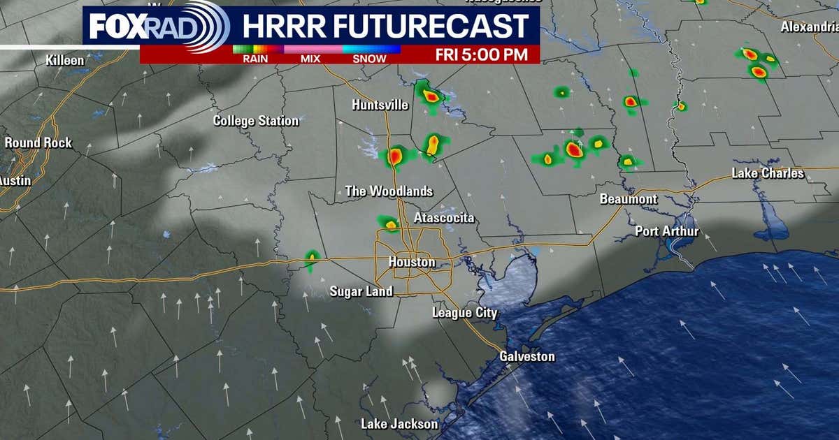Houston weather: Tropical Storm Bertha fades, breezy and humid Friday