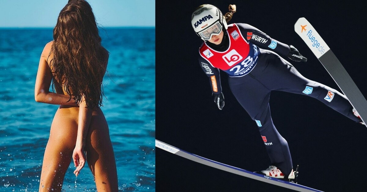 Olympia-Ausgabe - Deutsche Skispringerin nackt am Playboy-Cover