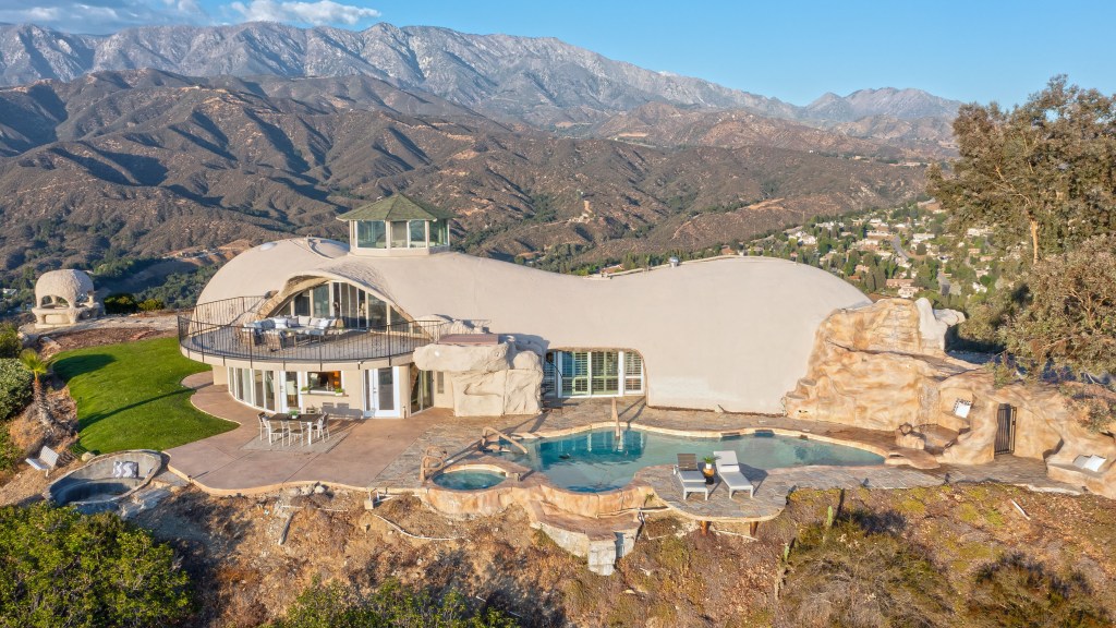 Monolithic Dome home on a Yucaipa mountaintop lists for $3 million