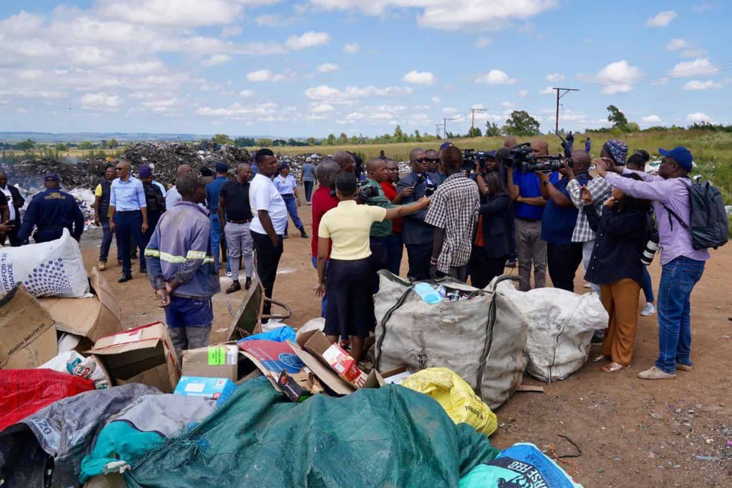 Police deployed in Sporong to protect residents from zama zama violence
