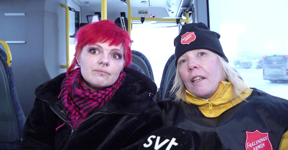 Stök på bussen i Kiruna – nu kallas Frälsningsarmén in