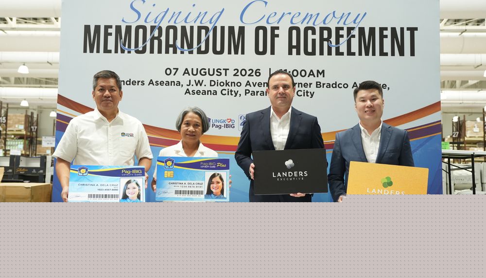 Pag-IBIG Fund, Landers partner to bring more savings on members’ everyday expenses