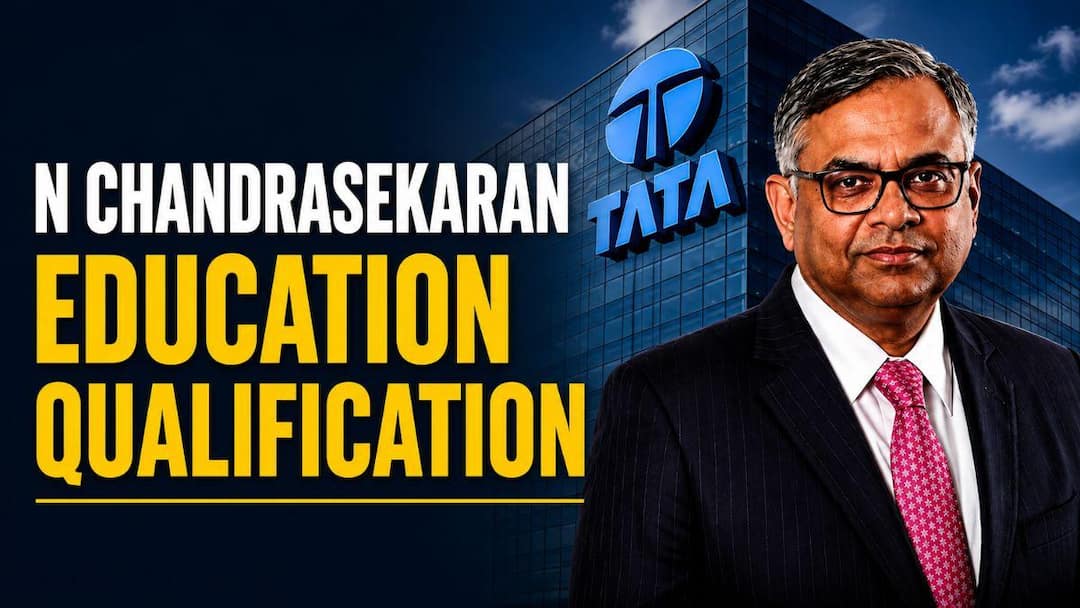 N Chandrasekaran Education Qualification: From Tamil Nadu Village School To Tata Sons Chairman
