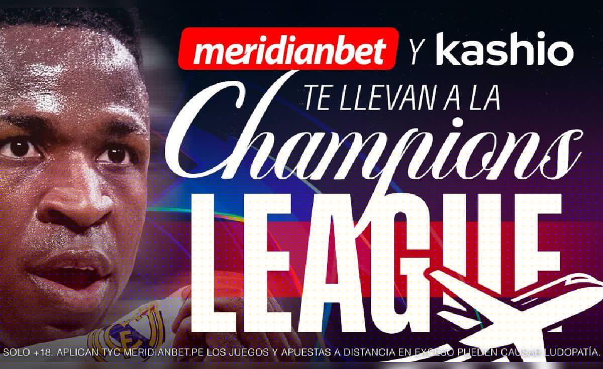 Meridianbet & Kashio te llevan al Real Madrid vs Manchester City por la Champions League