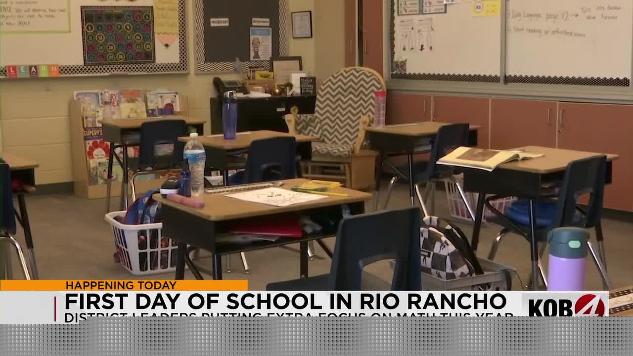 First day of school in Rio Rancho