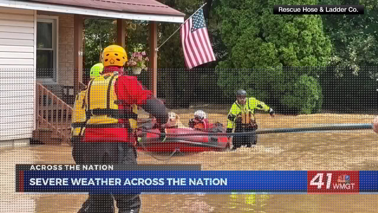 Violent storms bring flooding, tornadoes across Northeast