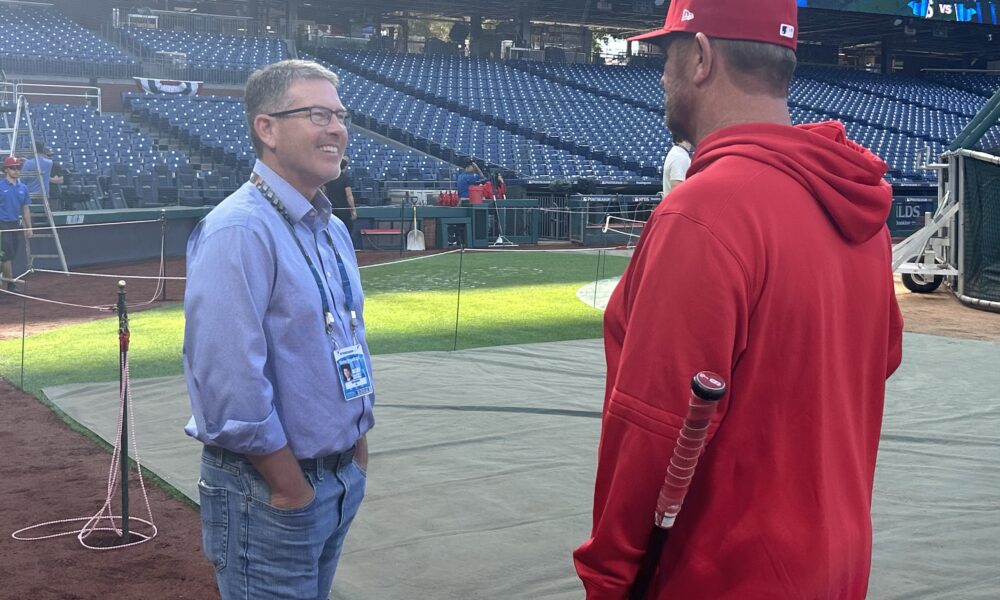 What’s it like to announce a Phillies playoff game on TV? TBS’s Brian Anderson weighs in: ‘It’s always electric here’