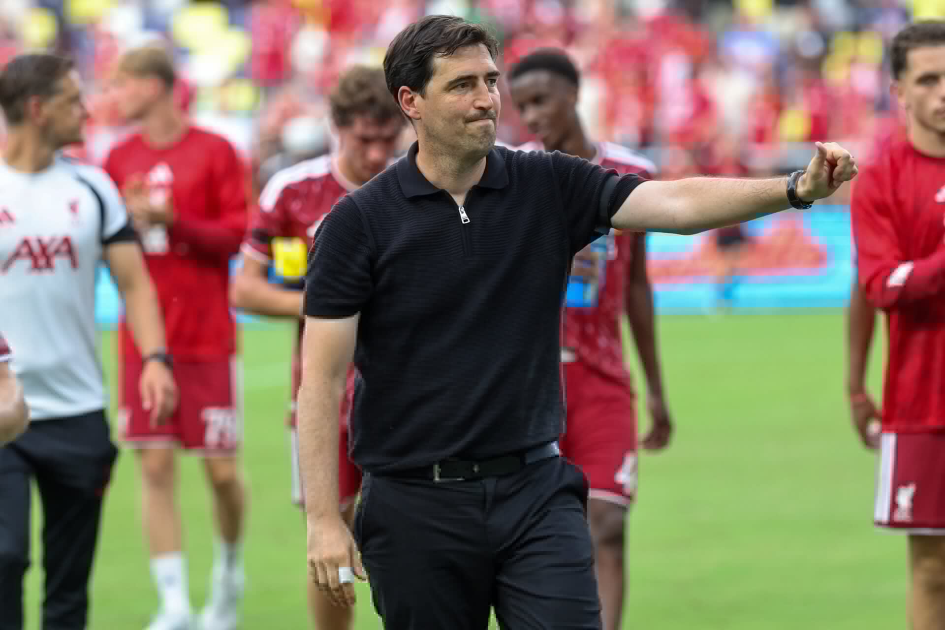 Liverpool signalled what they are expecting to happen with Bradley Barcola during New York win over Wrexham