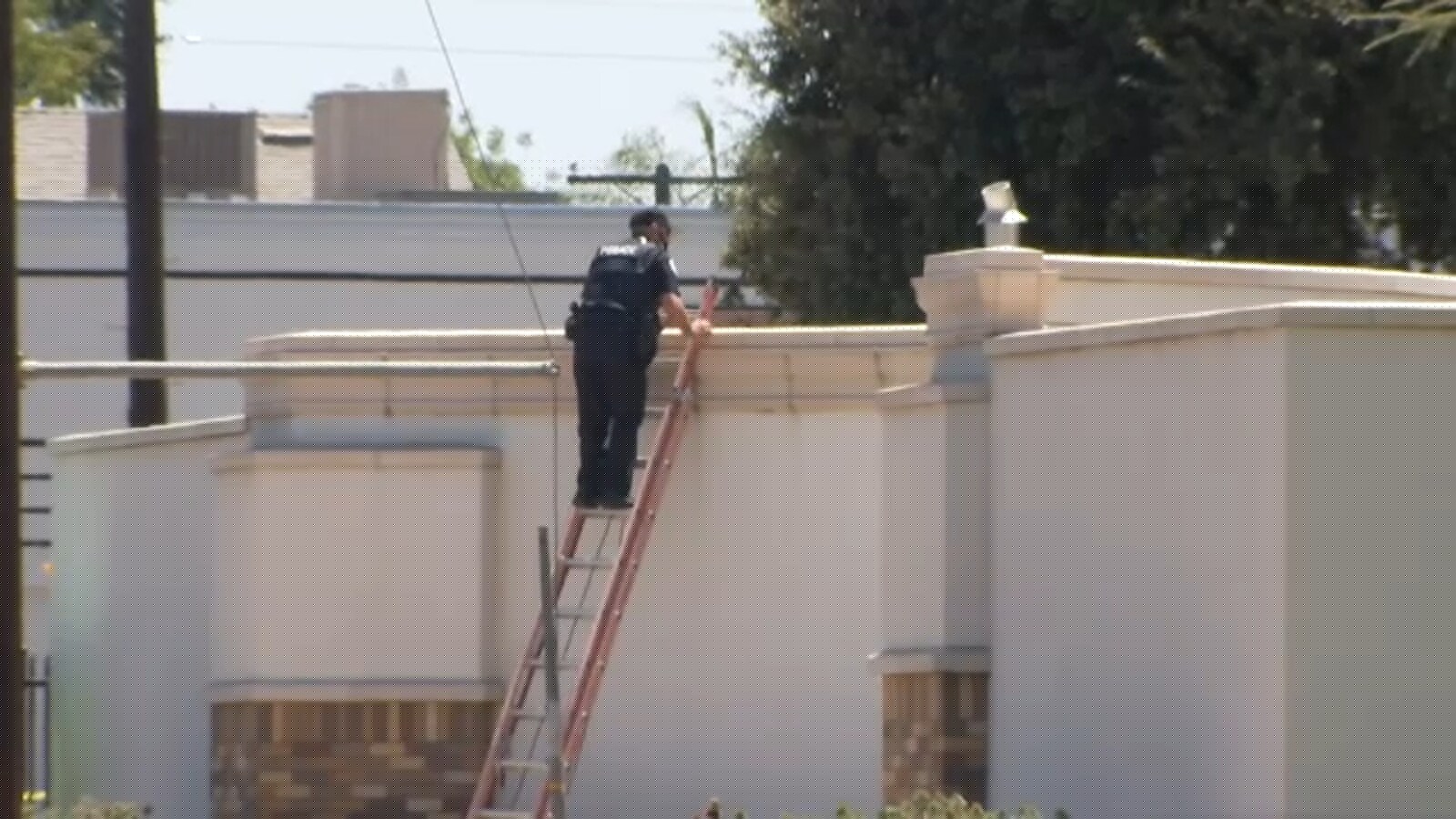 Hanging out on a high school building roof can be hazardous to your health [Dumbass]