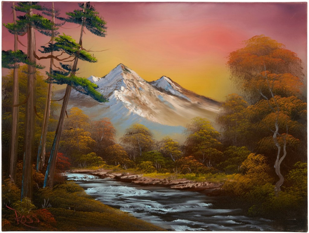 Public Television is $1.3 Million Richer, Thanks to a Wildly Successful Bob Ross Auction