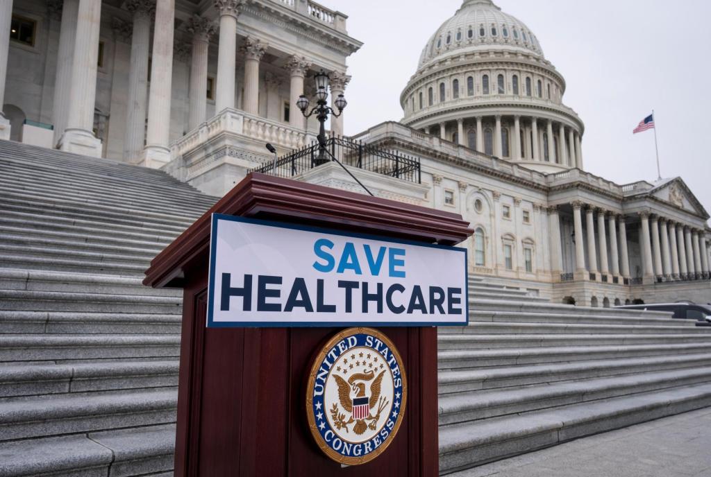 Just before shutdown, most Americans wanted health insurance tax credits extended, poll finds