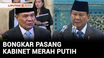 VIDEO: Reshuffle Kabinet Jilid 3, Presiden Prabowo Lantik Menteri, Kepala PCO dan Pejabat Lain