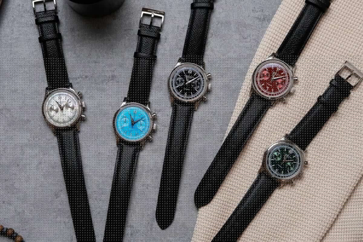 Anders & Co Adds its Signature Stone Dial to its Chronograph
