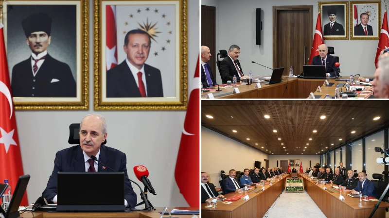 TBMM Başkanı Kurtulmuş ve Bakan Çiftçi'den 81 ilin valileriyle 'Terörsüz Türkiye' toplantısı: Yeni yasal çerçeve masada