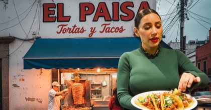 ⁠’Qué chulada de taco’: Así es El Paisa, la taquería en donde Sandra Cuevas cenó
