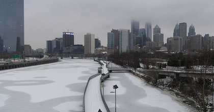 Arctic cold grips Philadelphia as storm brings minimal snow, high winds
