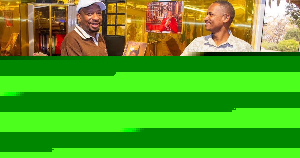 Former Nairobi Governor MIKE SONKO has lost a lot of weight - See PHOTOs as he hosted BABU OWINO in his office