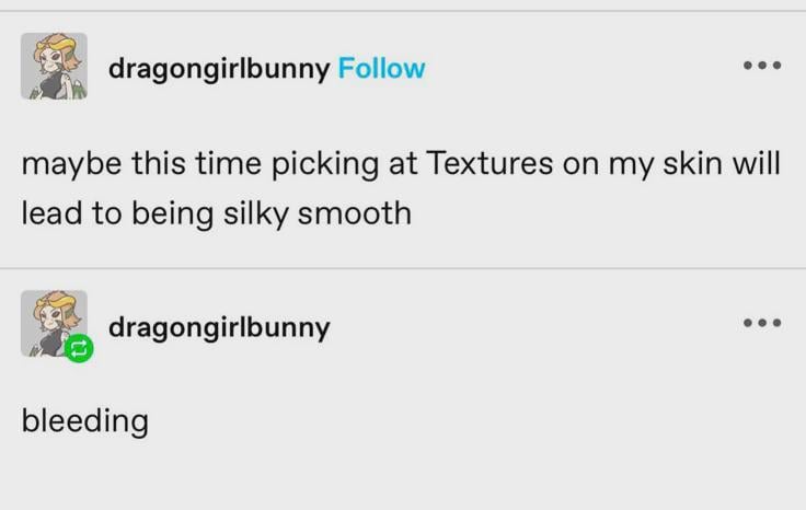 Tumblr - Scarring
