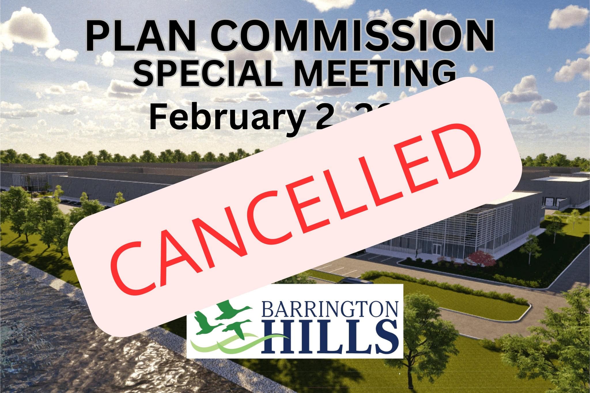 Proposed data center meeting in Barrington Hills cancelled after developer pulls out