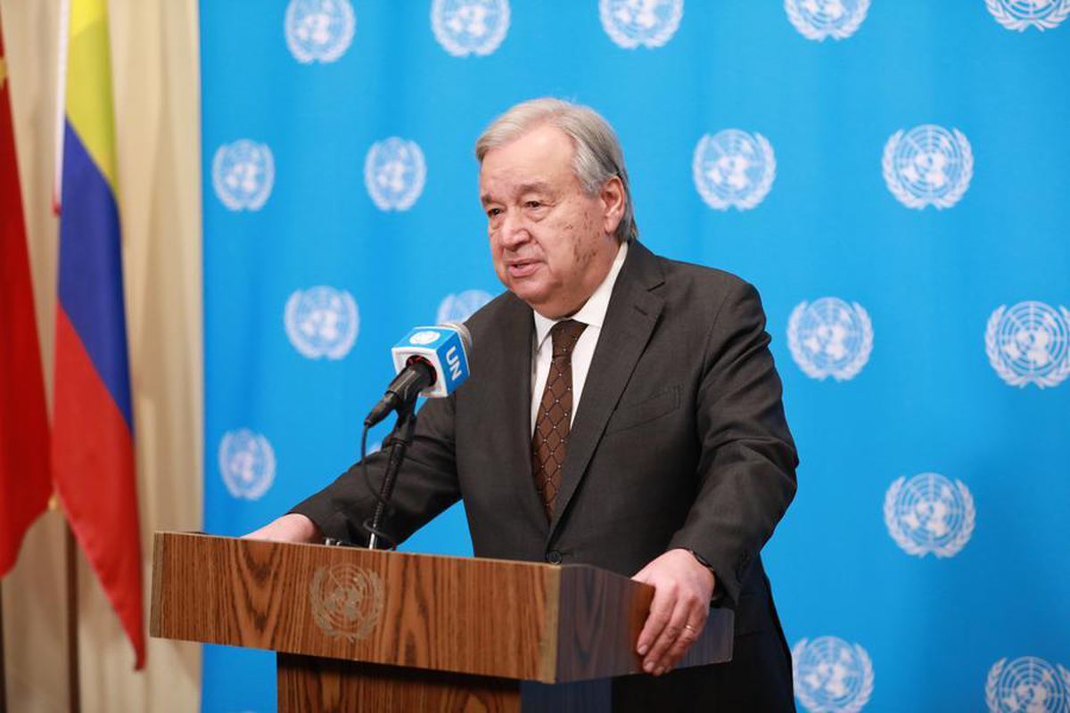 BM Genel Sekreteri Guterres'ten Kolombiya Depremi İçin Taziye Mesajı