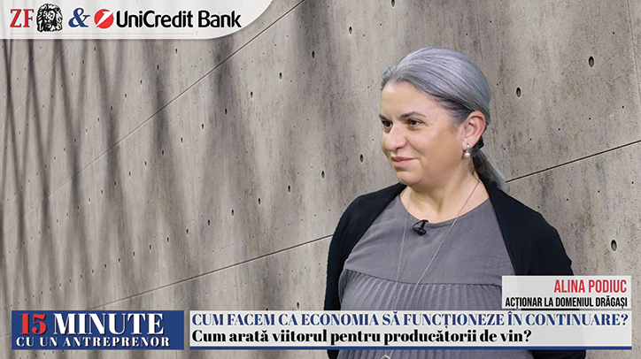 ZF 15 minute cu un antreprenor.  Turismul, cheia dezvoltării cramelor. Domeniul Drăgaşi, cu o capacitate de cazare de opt unităţi, vinde 50% din vinul produs direct la cramă, iar planurile sunt să extindă şi mai mult componenta turistică