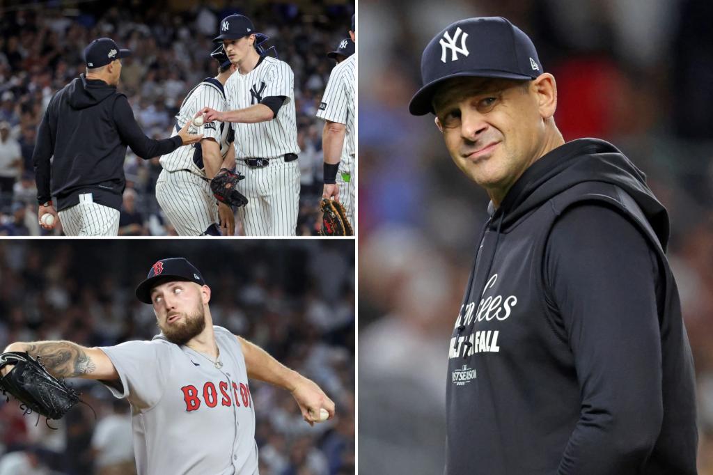 The Yankees slipped to one loss away from disaster — and we’re talking about Aaron Boone again