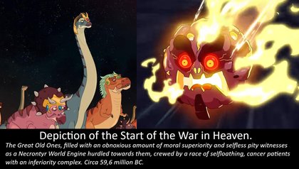 Warhammer 40,000 - The War in Heaven as shown by Rick&Morty | /r/grimdank