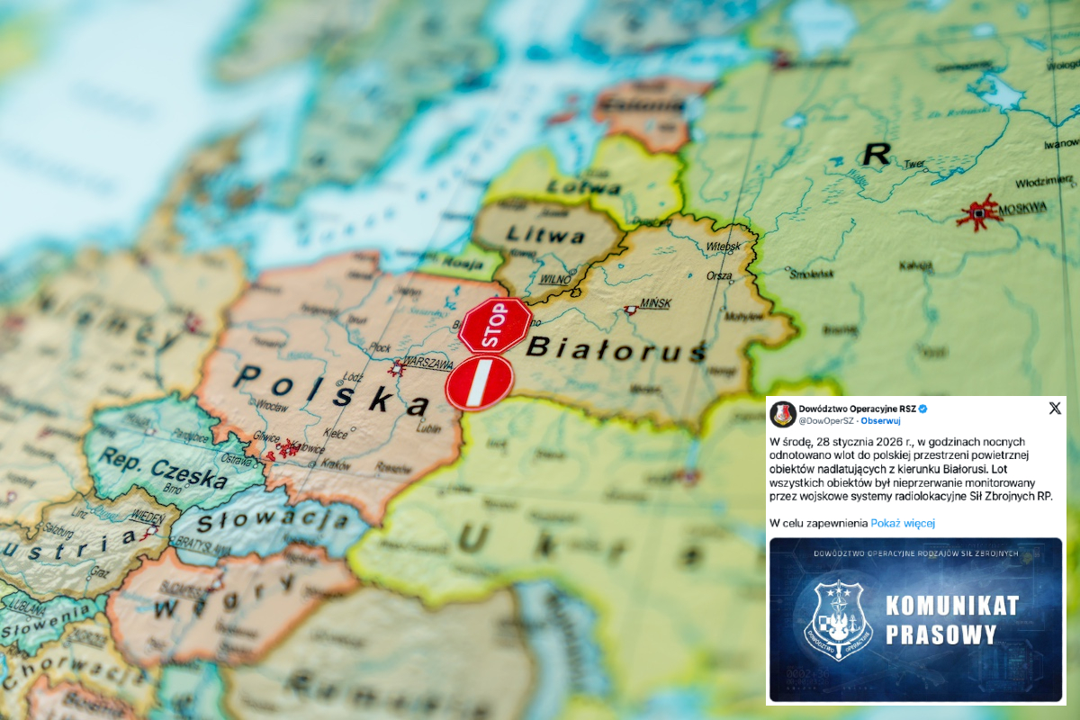 Balony z Białorusi wleciały do Polski!