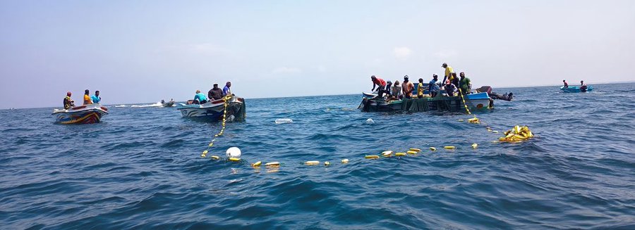 Indian trawler carrying 11 crew members meets with accident in Sri Lankan waters
