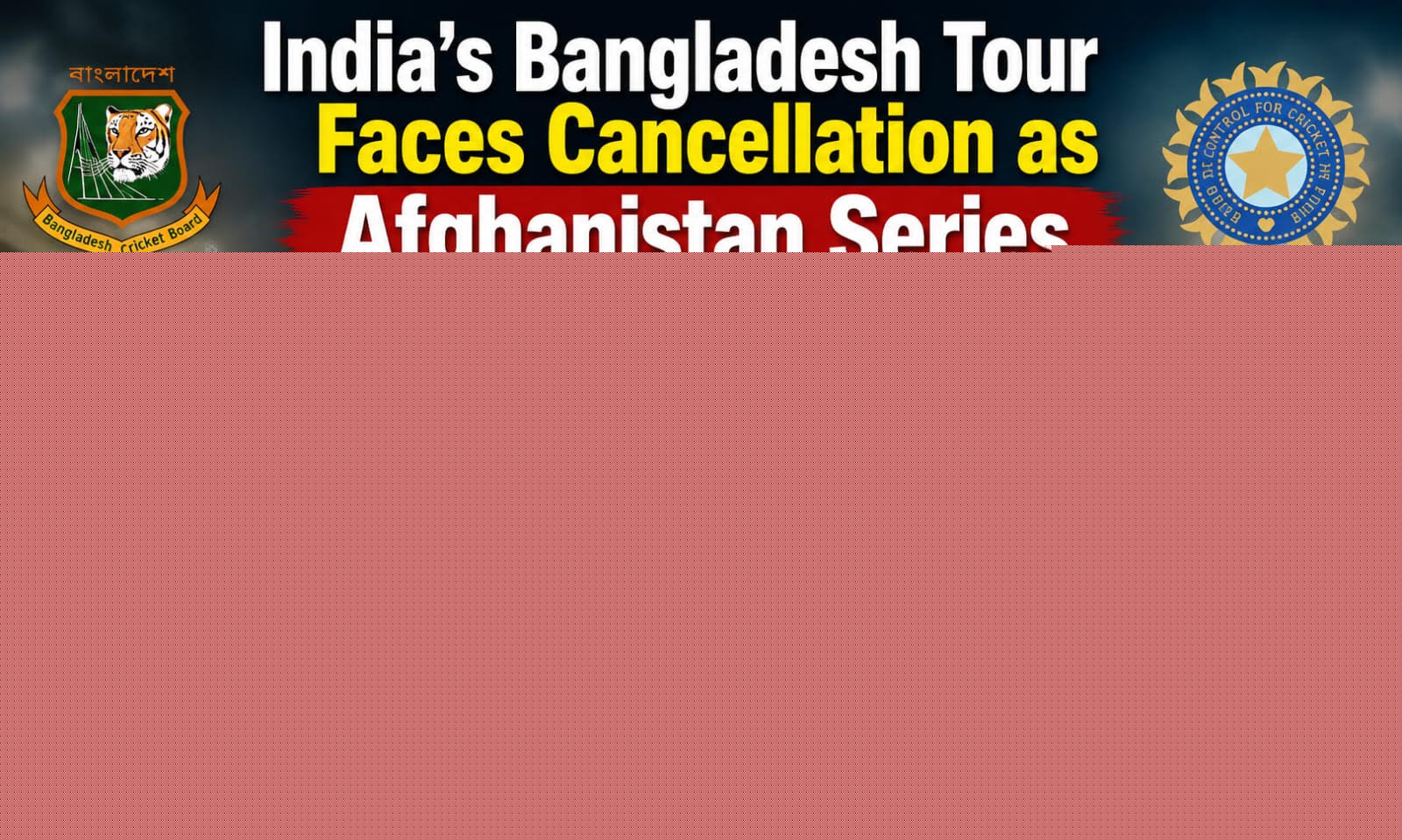 India’s Double-Booking in September: Bangladesh Tour Faces High Risk of Cancellation or Postponement
