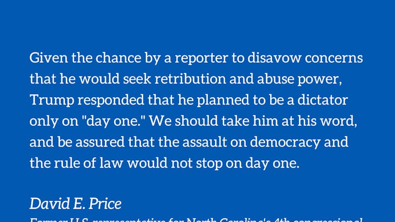 David Price: Democracy is on the Ballot