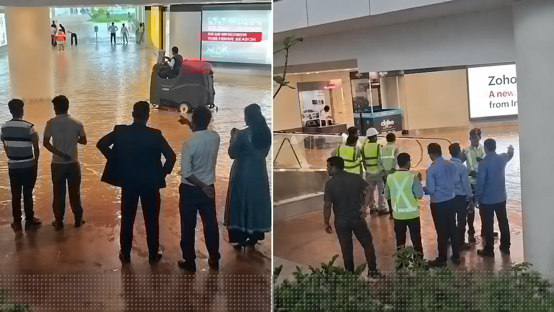 Noida Airport Faces Waterlogging Days After Launch, Akhilesh Slams Centre: Will Boats Now Run...'