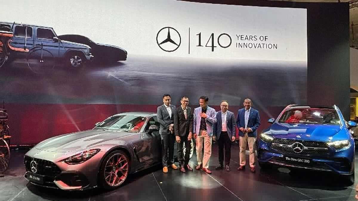Mercedes-AMG GT 63 Pro dan GLC 200 Mengaspal di GIIAS 2026, Ini Harganya