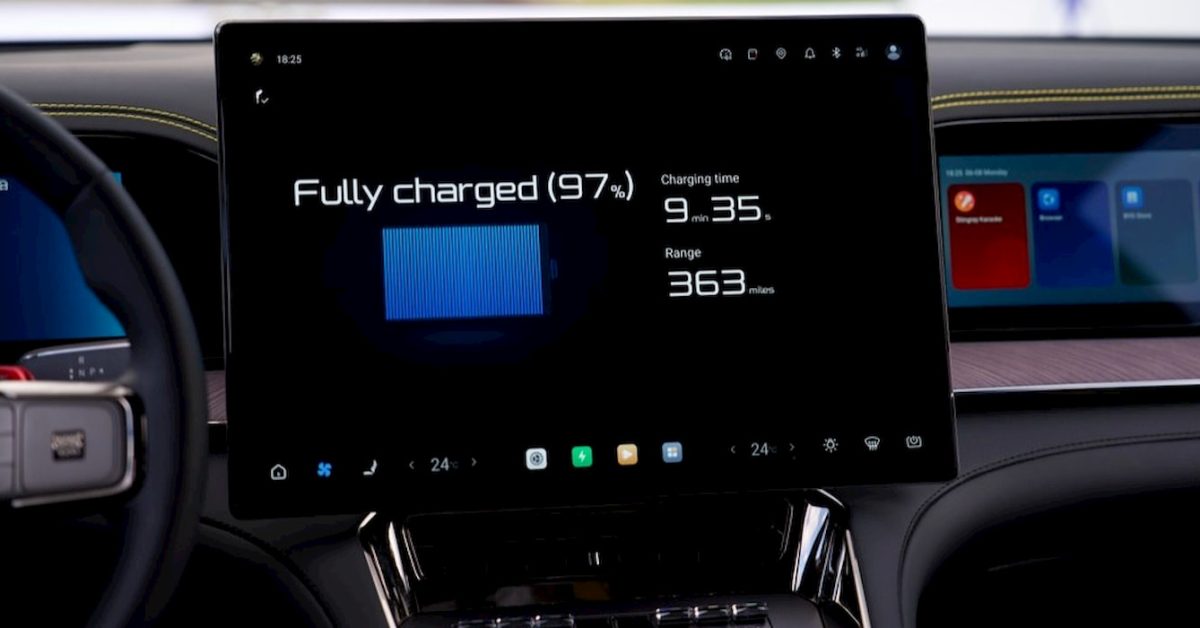 China is starting to measure EV charging times in seconds, not minutes