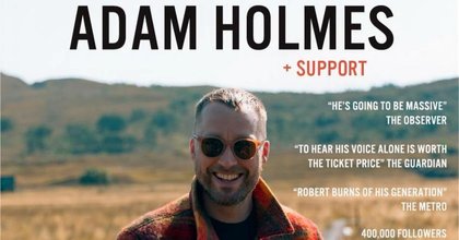 Award-winning singer-songwriter Adam Holmes to perform in East Lothian