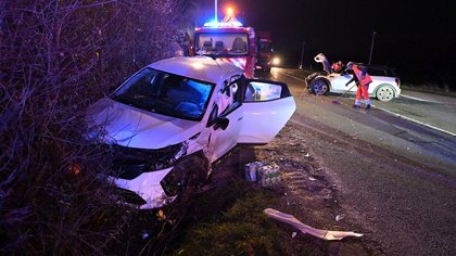 Collision entre trois véhicules entre L’Isle-Jourdain et Gimont : une blessée évacuée, la RD 1124 fermée