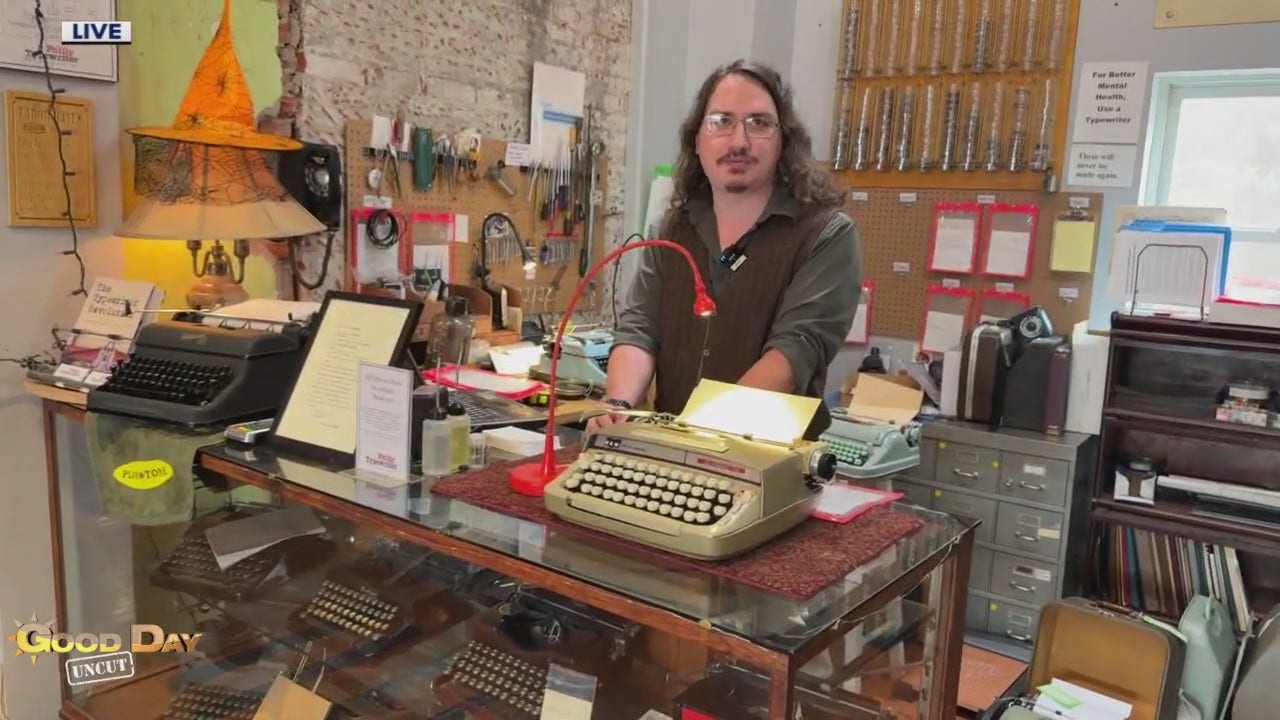 LIVE Good Day Uncut: Philly Typewriter
