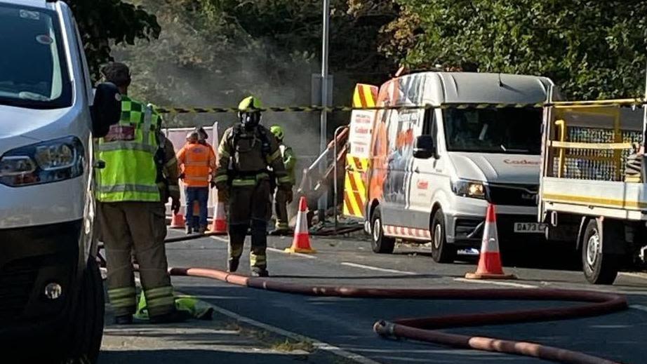 Homes evacuated after gas leak