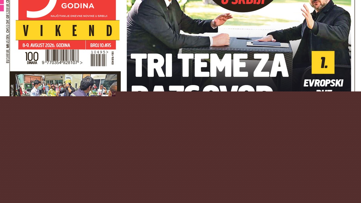 Naslovna strana za 8.8.