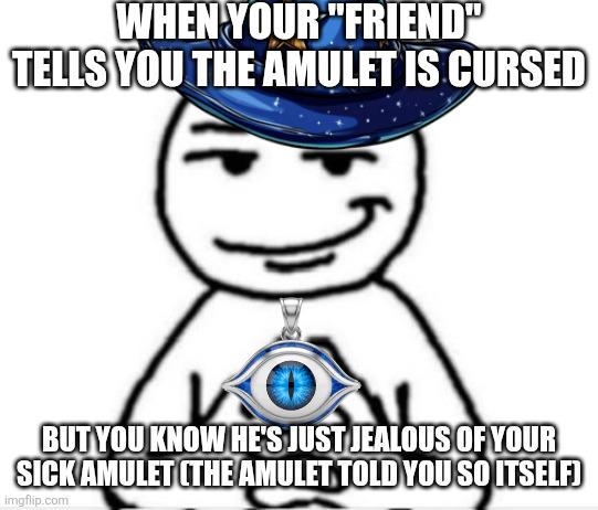 Dungeons and Dragons - Cursed items are the most fun when the PC leans in | /r/dndmemes