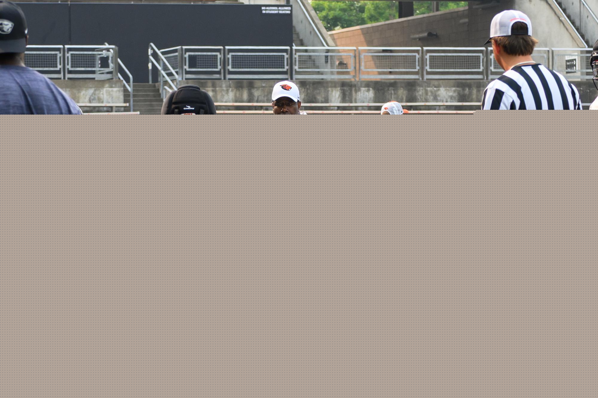 Shephard gets involved at fall camp