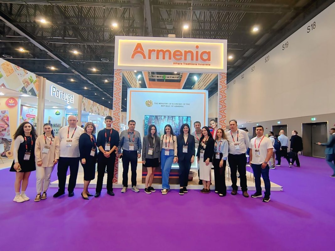 Armenia showcases food and beverage products at Gulfood 2026 in Dubai