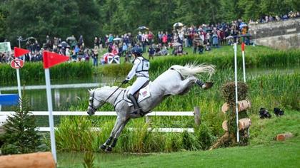 Britain out of the running for team medals at Blenheim Europeans as second team rider eliminated across country