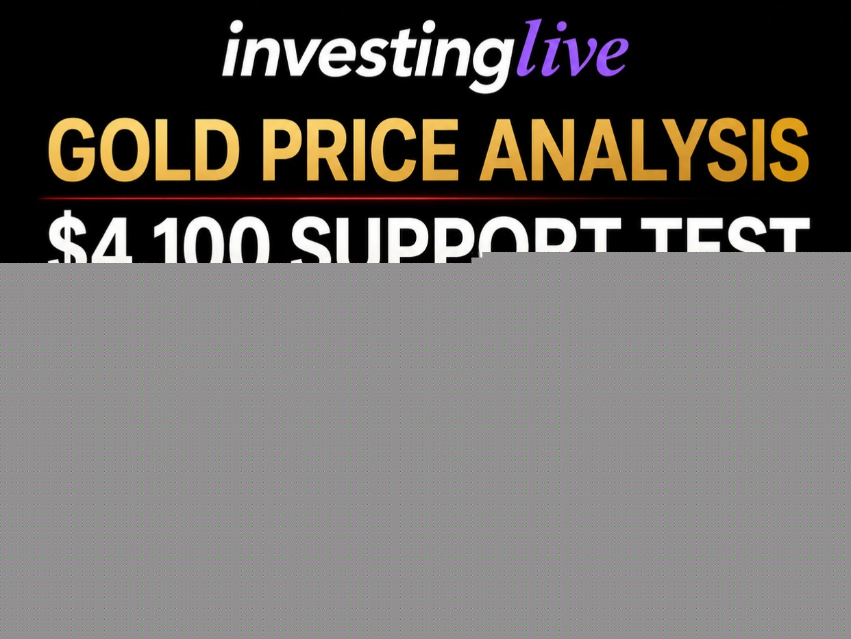 Gold price forecast: Why the $4,100 support zone could decide the next move
