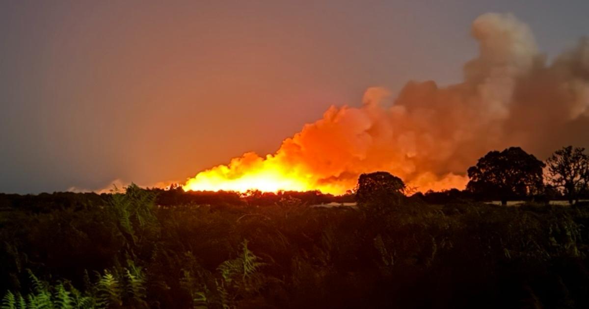 Everything we know about 'unstable' wildfire ravaging heath