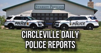 Police Handle Busy Two-Day Period With Thefts, Crashes, Domestic Calls in Circleville