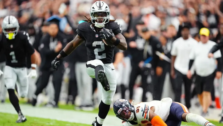 Ashton Jeanty stats today: Raiders RB tears Bears defense apart en route to first multi-TD game