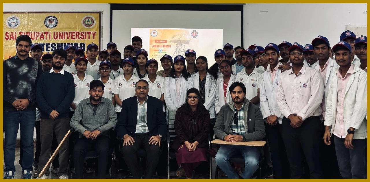 Gandhi Jayanti Observed at Sai Tirupati University