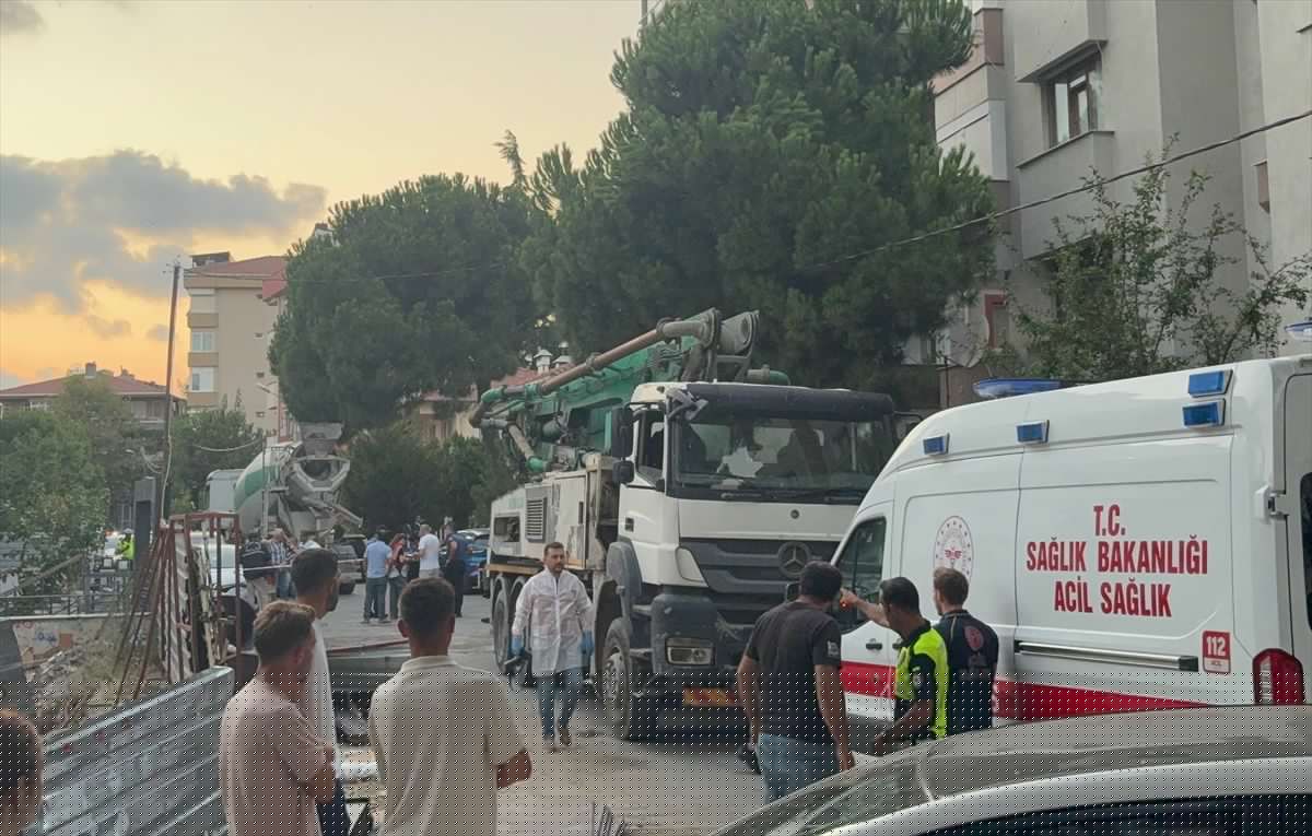 Maltepe'de Beton Mikseri Kazası: 1 Ölü