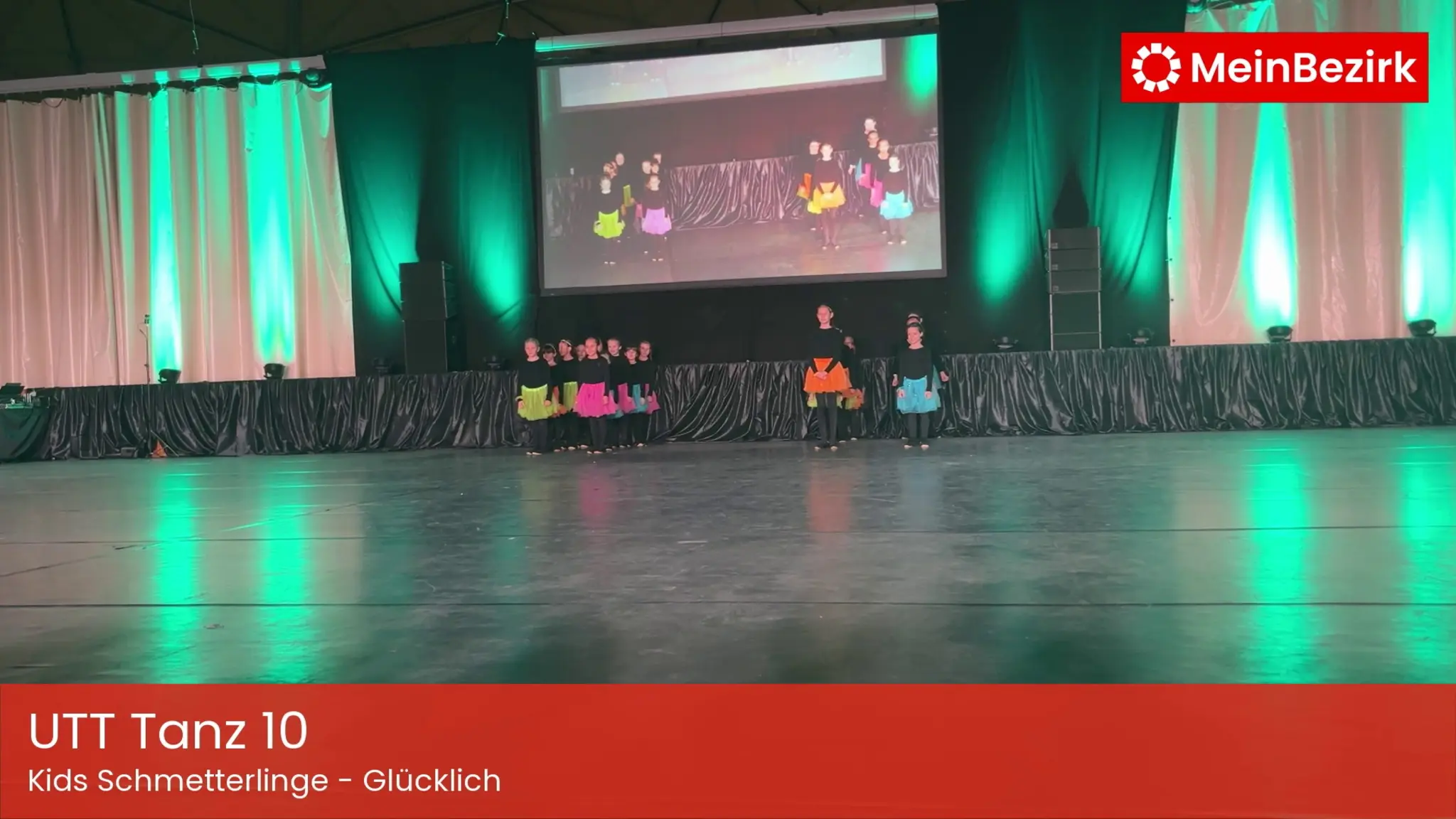 Junge "Kids Schmetterlinge" rührten das Publikum
